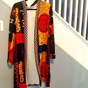 Tribal Print Cardigan